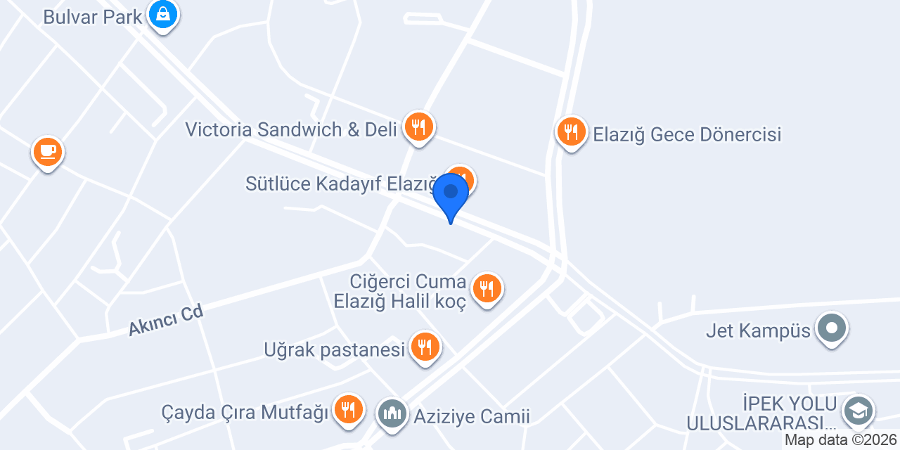 Küncü gece dönercisi 3. Şube konumu