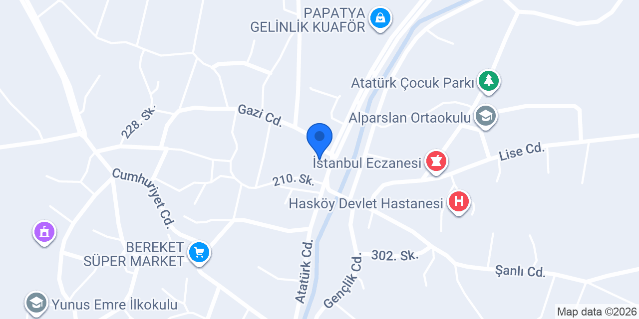 Hass organizasyon konumu