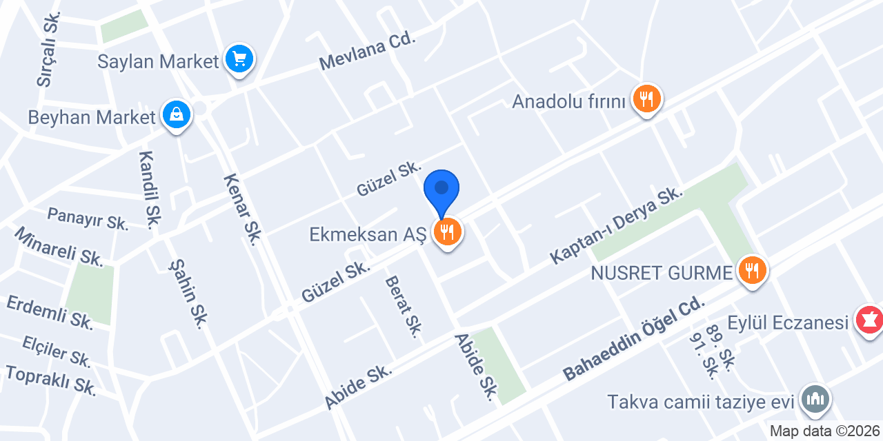 Karaman Gıda konumu