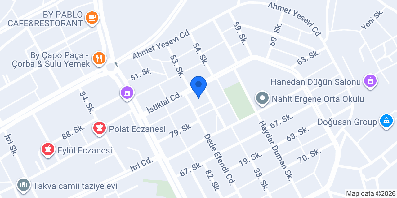 Kılıç Elektrik konumu
