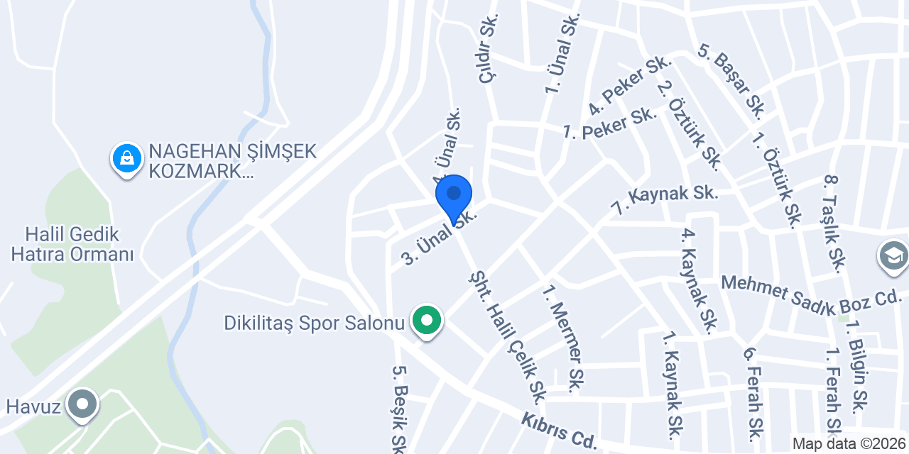 Şemşit Tekstil konumu