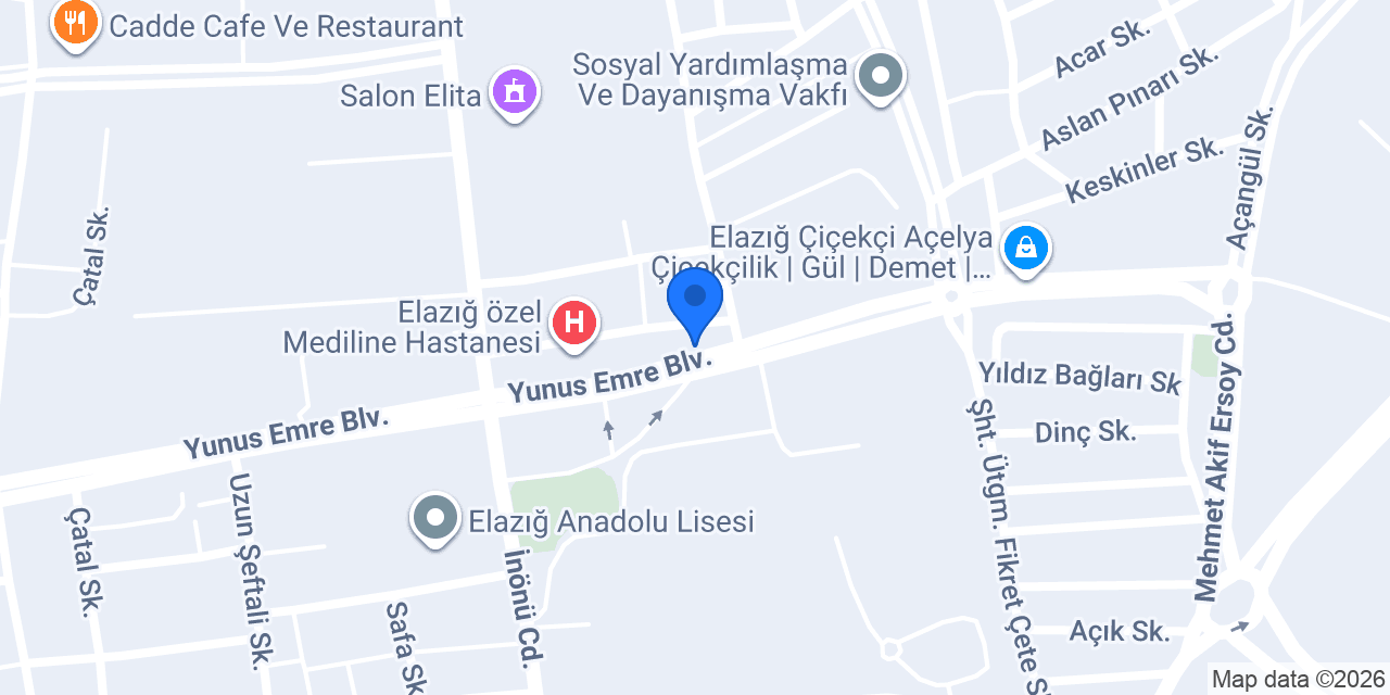 RAYBER ELEKTRİK konumu