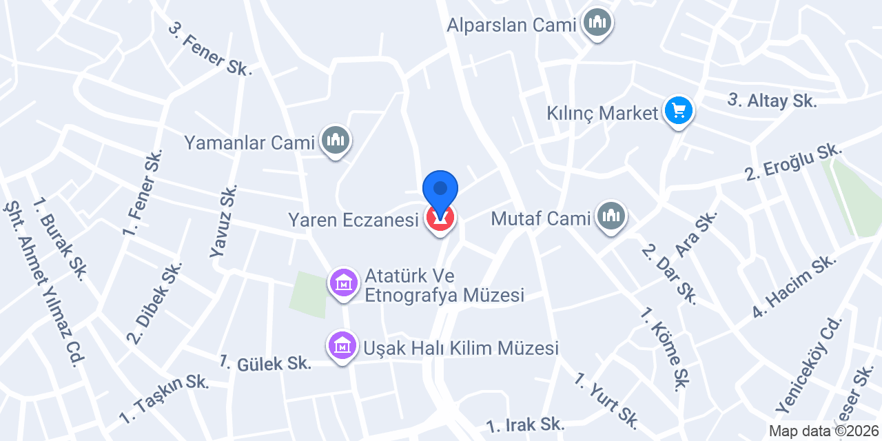 Avgan Eczanesi konumu