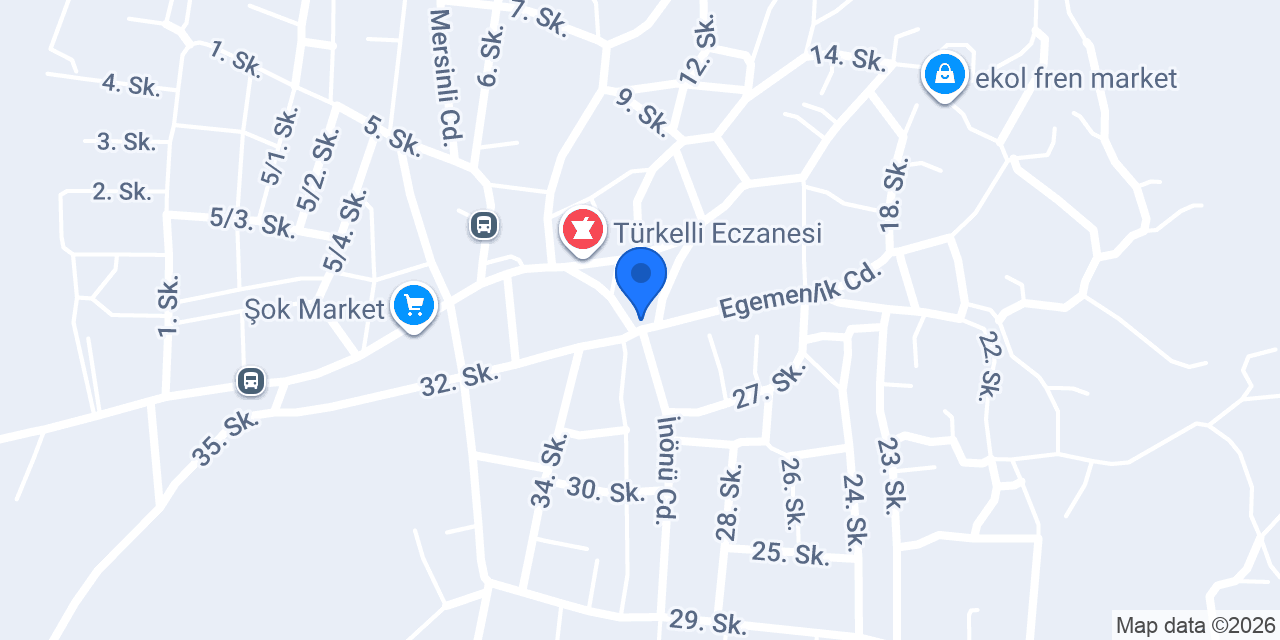 Türkelli Alg elektrik konumu
