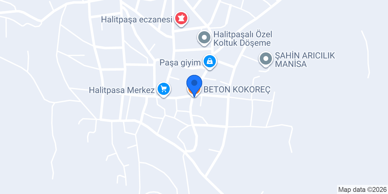 BETON KOKOREÇ konumu