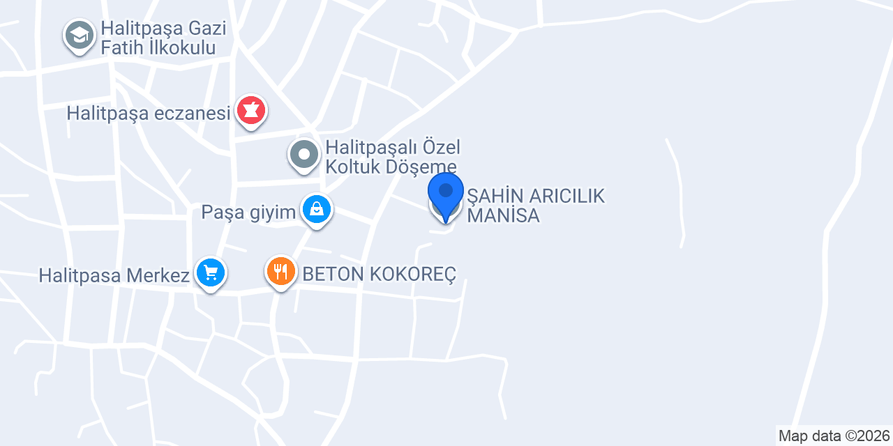 ŞAHİN ARICILIK MANİSA konumu