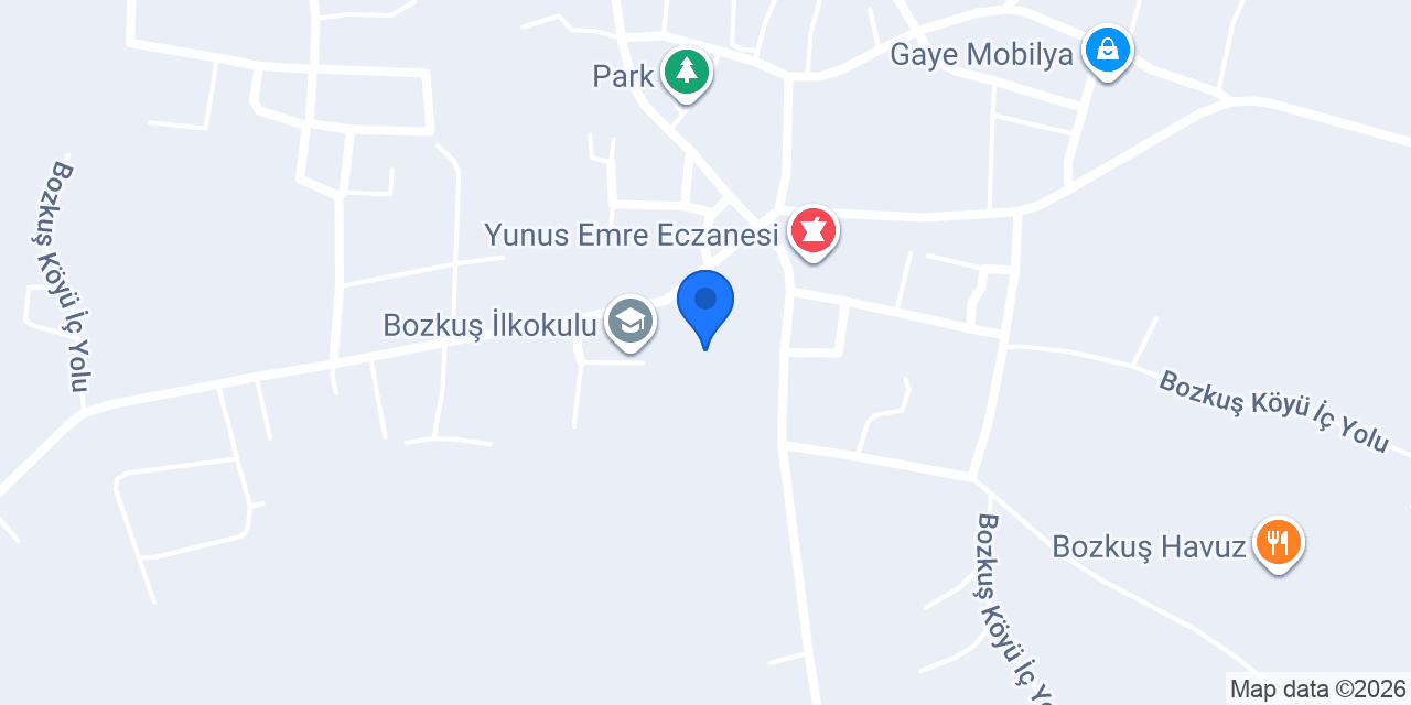 BOZKUŞ ORTAOKULU konumu