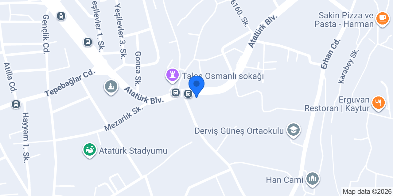 Bebek Lounge konumu