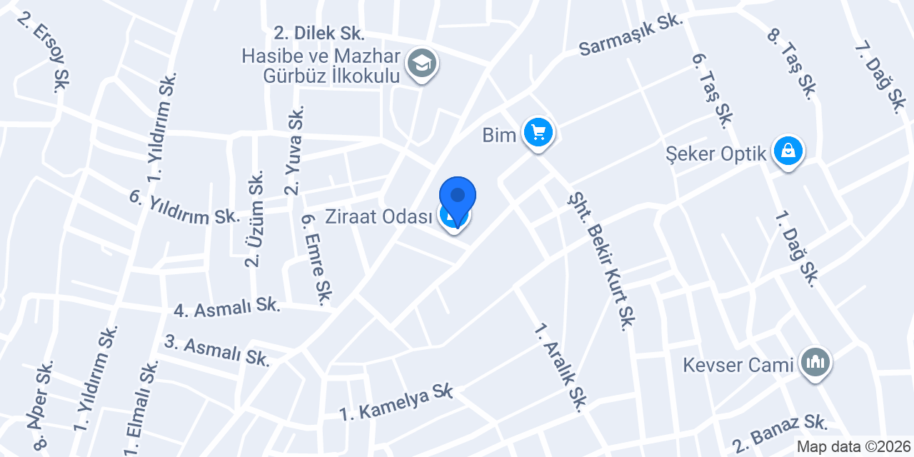 Ziraat Odası konumu