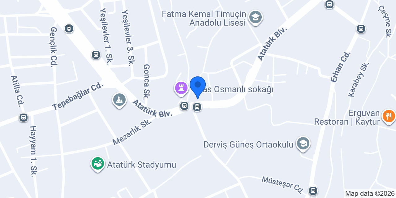 TOSUN DÖNER konumu