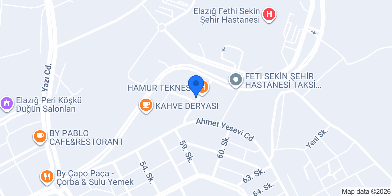 Özel FSA Anaokulu konumu
