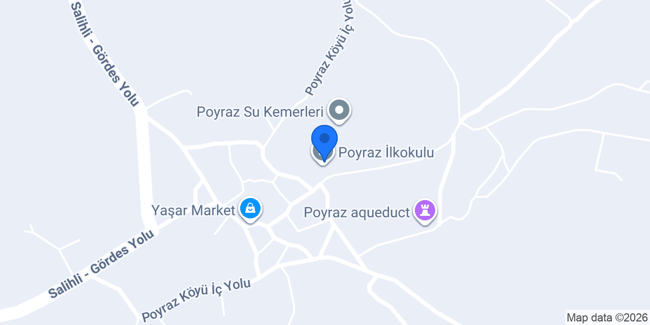 Poyraz İlkokulu konumu