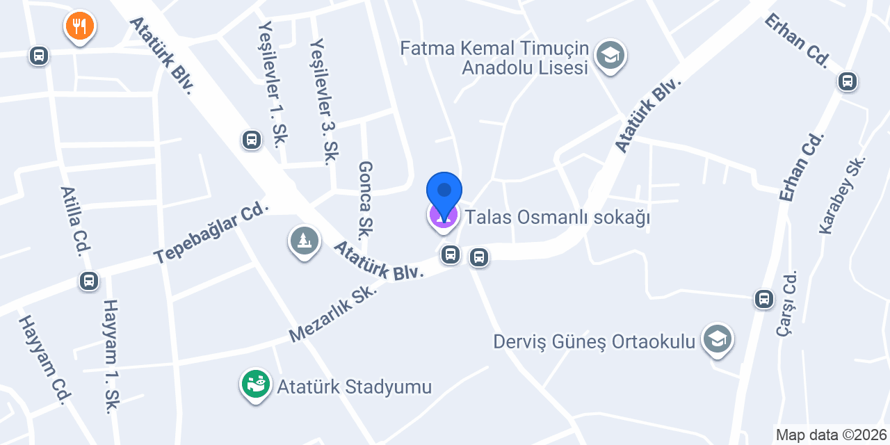 Mor Sanat Evi konumu