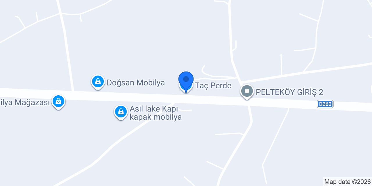 Taç Perde konumu