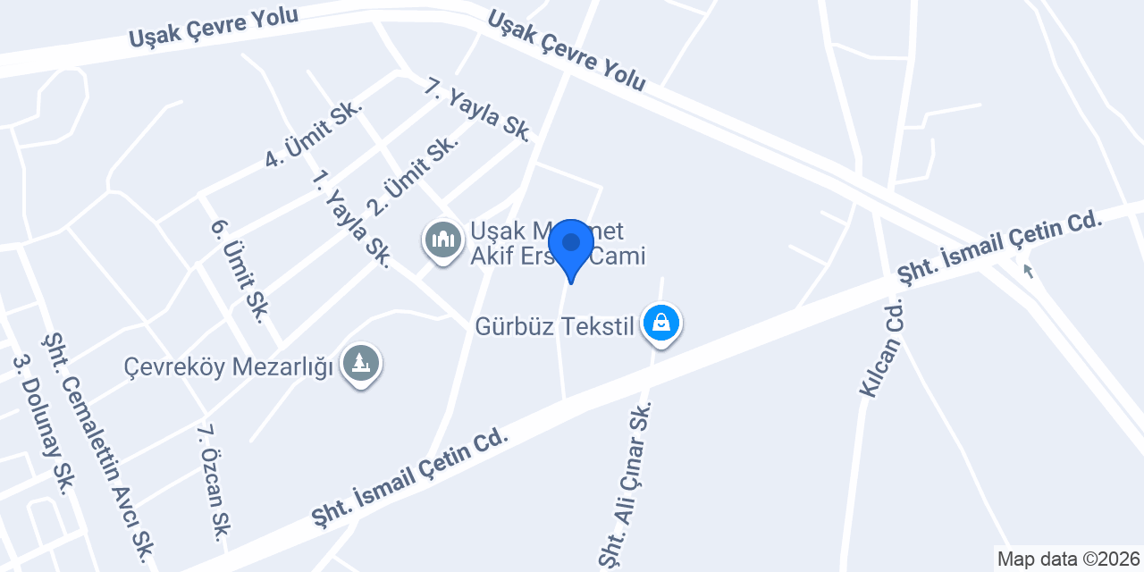 DEMİRCİ ELYAF konumu