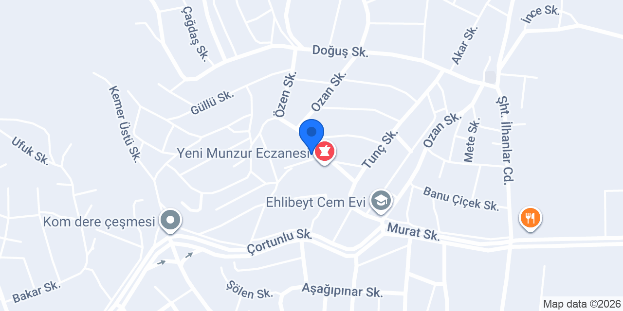 Fevzi Çakmak Aile Sağlığı Mrk. konumu