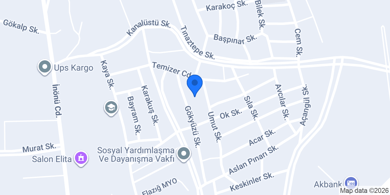 Hedef Av Bayi konumu
