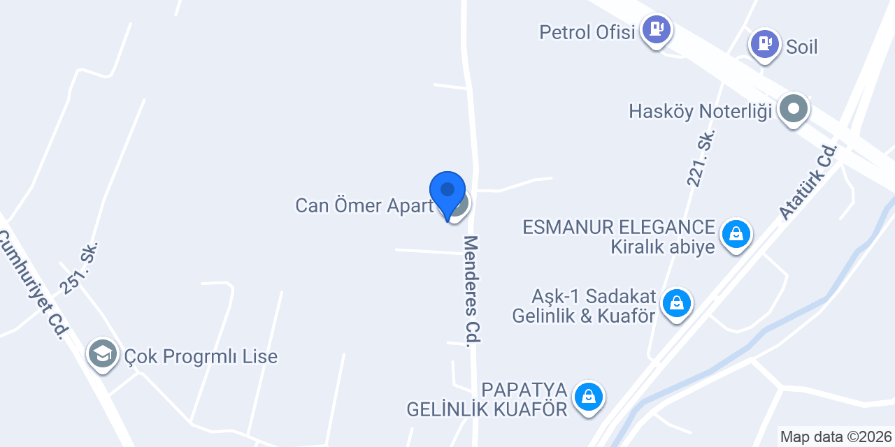 Can Ömer Apart konumu
