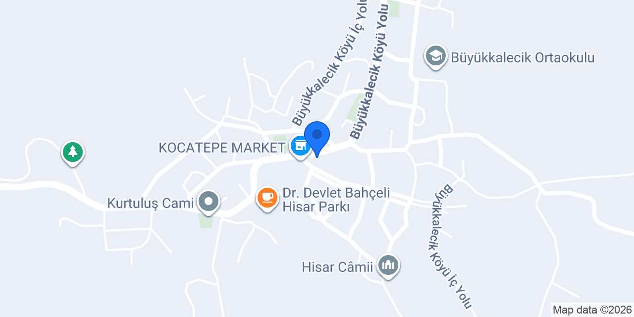 Varol süpermarket konumu