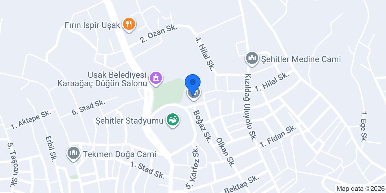 Karaağaç Ortaokulu konumu