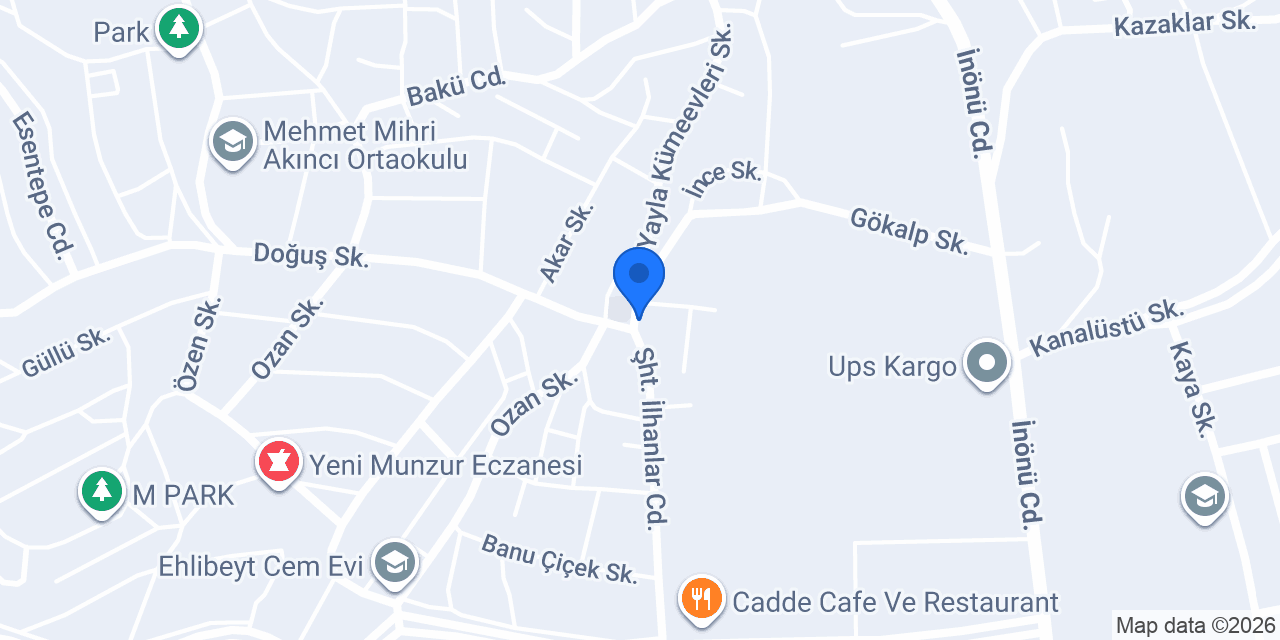 Fevzi çakmak taksi konumu