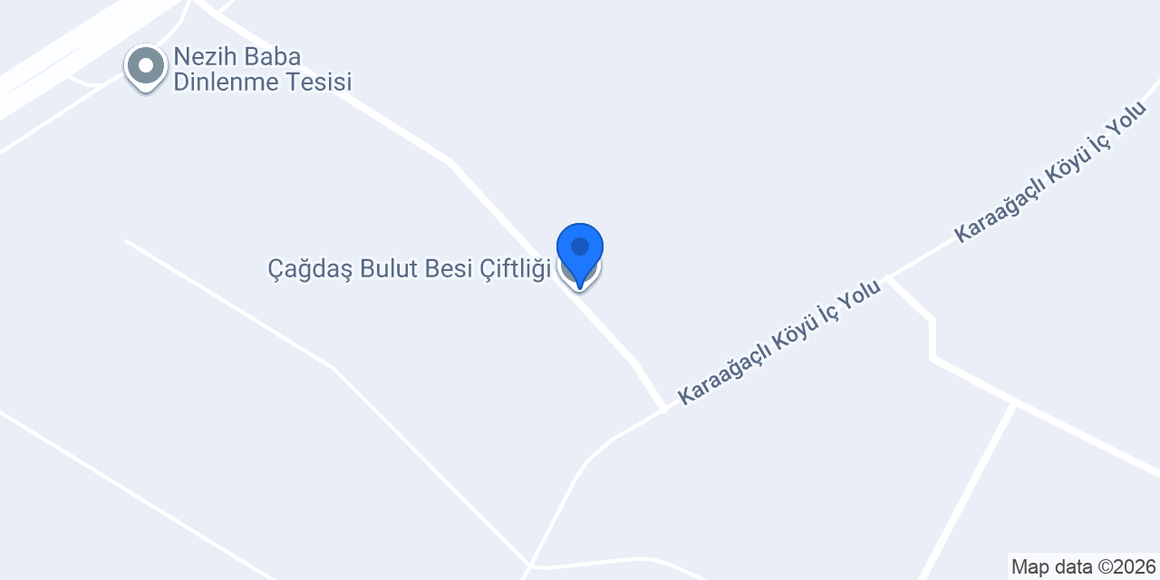 Çağdaş Bulut Besi Çiftliği konumu