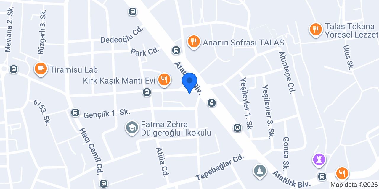 Özmen Et Ve Mamülleri konumu