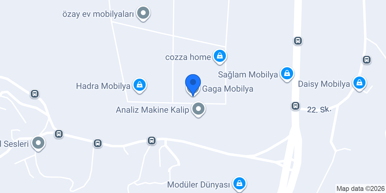 Gaga Mobilya konumu