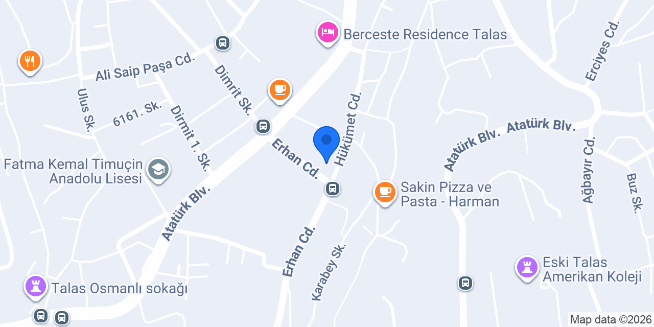 Karatay Restorasyon konumu