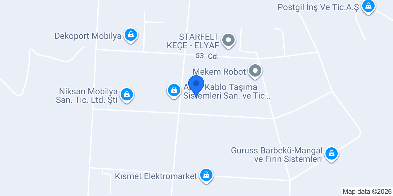 Boldera Mobilya konumu