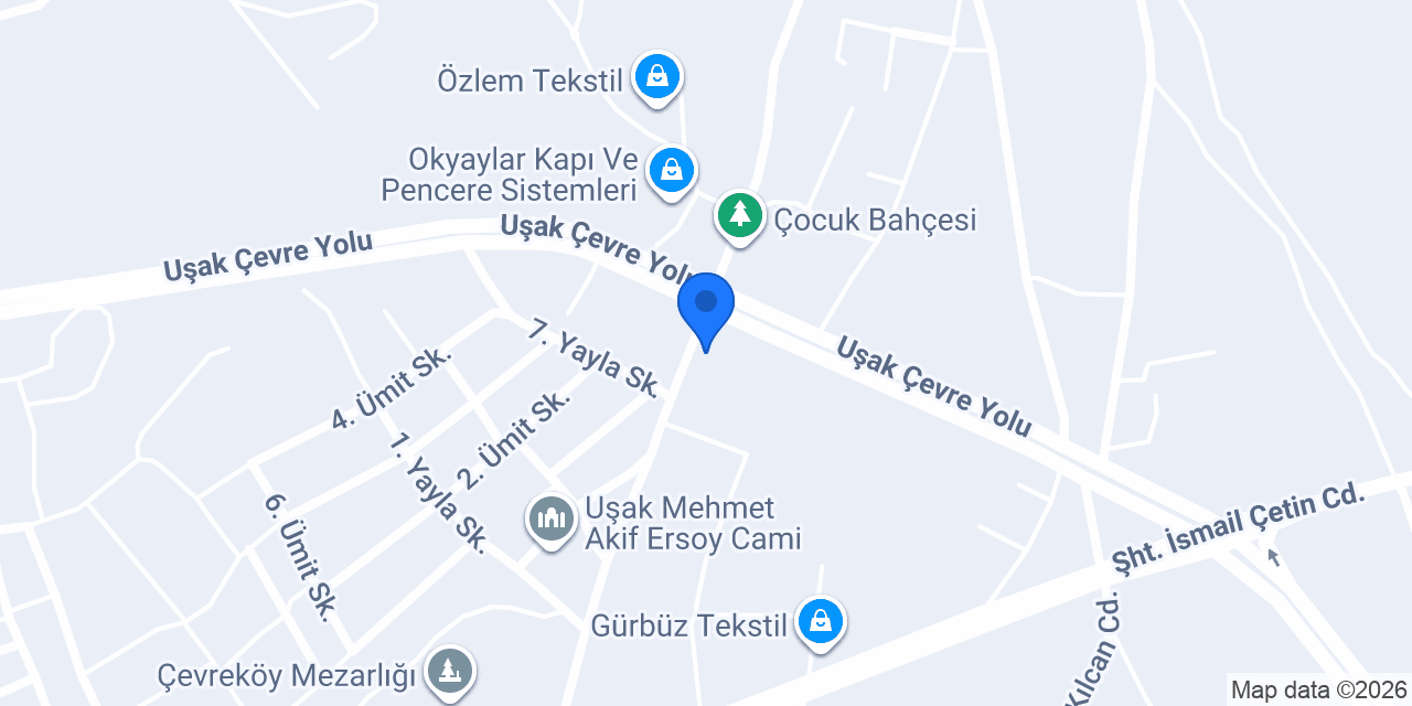 Çevreköy İlkokulu konumu