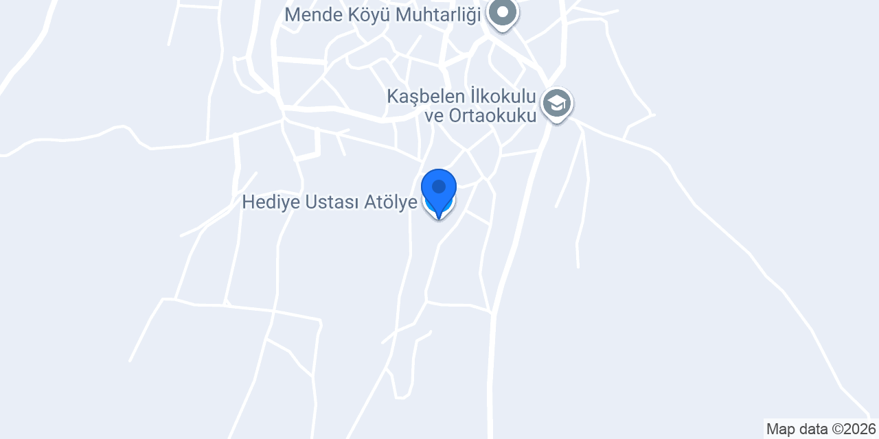 Hediye Ustası Atölye konumu
