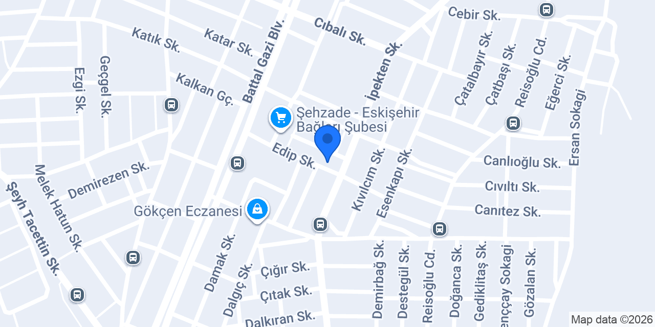 Ardıç Yapı Market konumu