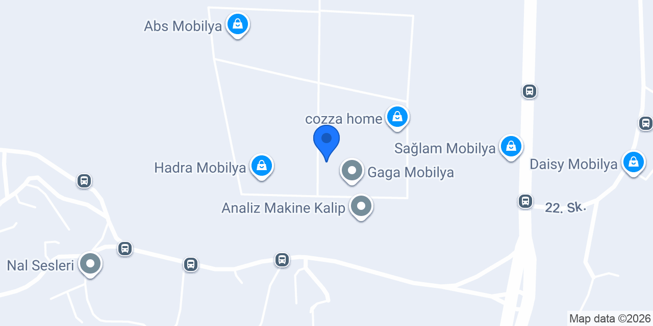 Myspring Yatak Baza Mobilya konumu