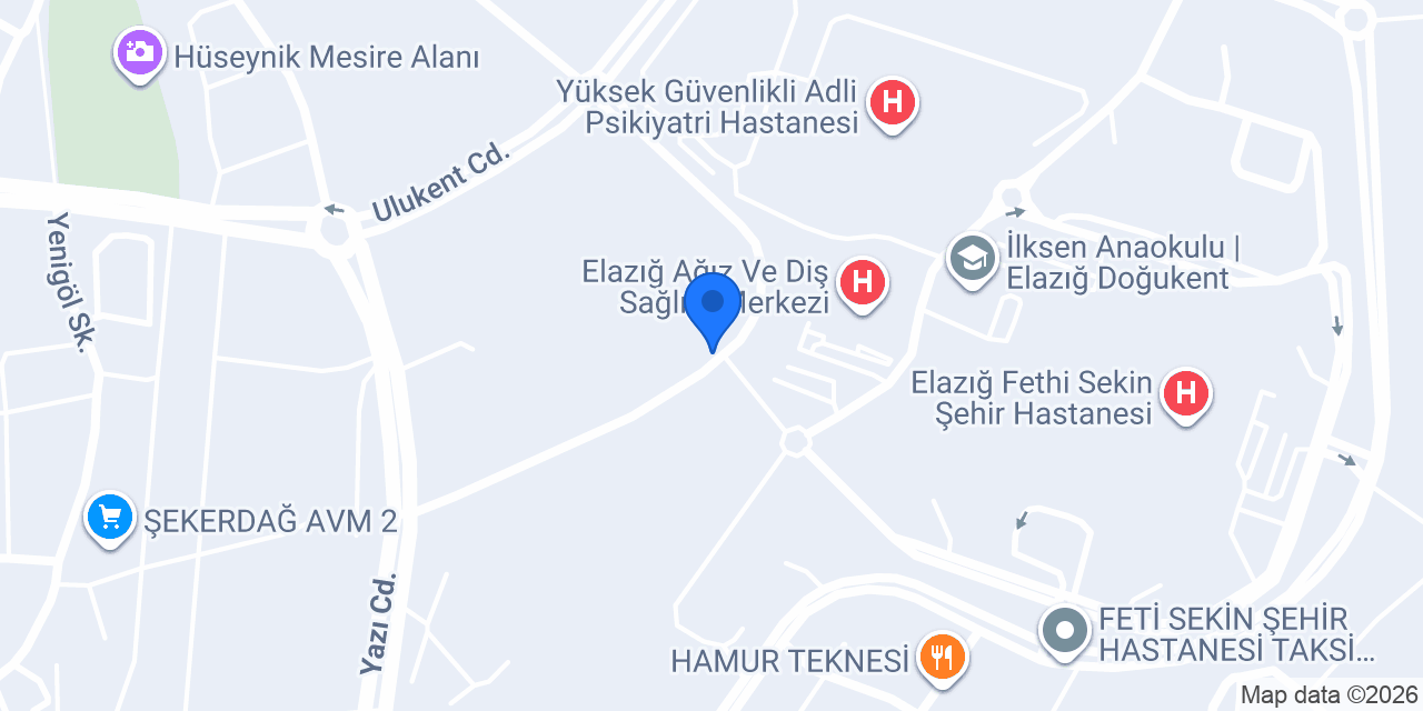 Uzman Optik konumu