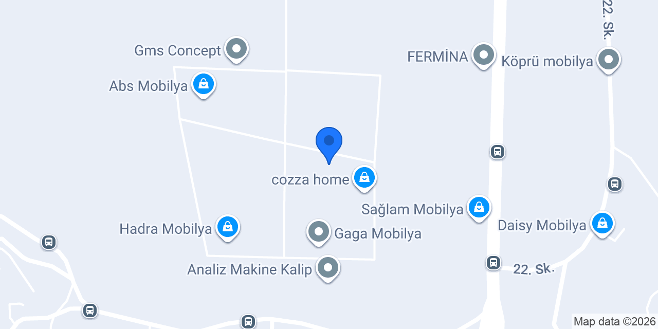 Emin Mobilya konumu
