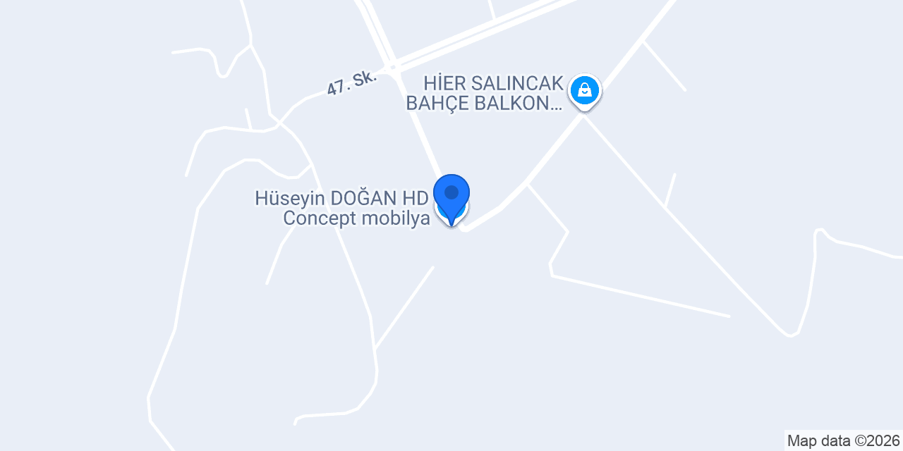 Hüseyin DOĞAN HD Concept mobilya konumu