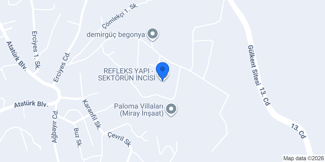 REFLEKS YAPI - SEKTÖRÜN İNCİSİ konumu