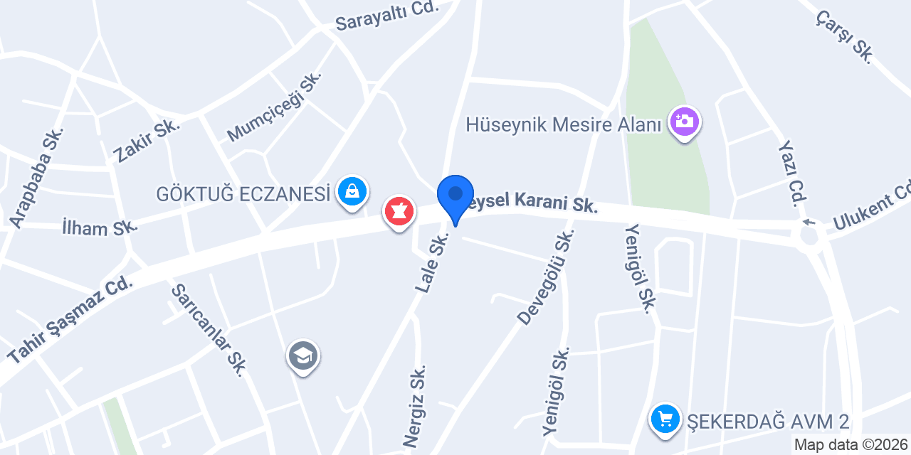 Saray Pide Lahmacun Fırını konumu