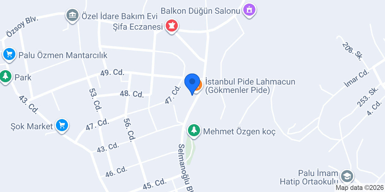 Necoo Kuaför salonu konumu