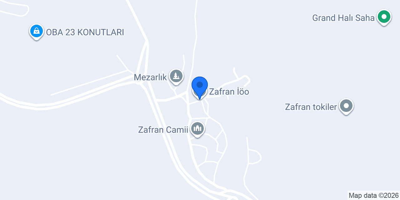 Zafran İöo konumu