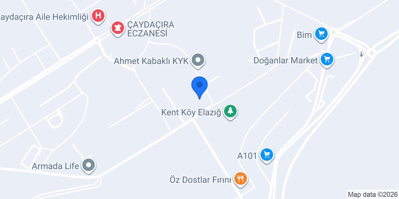 CADDE KATIK & ÇİĞKÖFTEM konumu