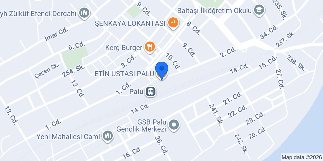 ETİN USTASI PALU konumu