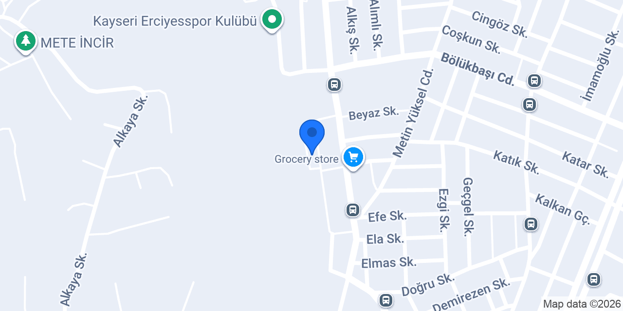 Kılıç tesisat konumu