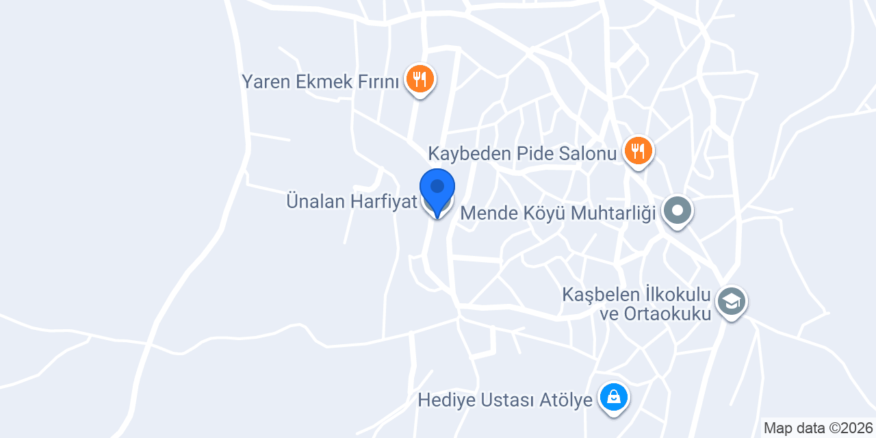 Ünalan Harfiyat konumu