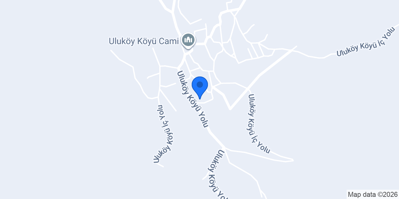 Uluköy İlköğretim Okulu konumu