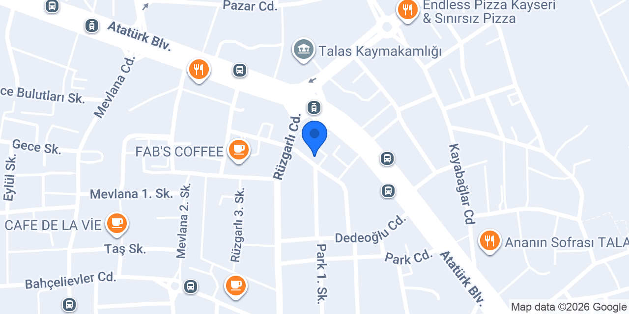 Fakıoğlu Yapı konumu