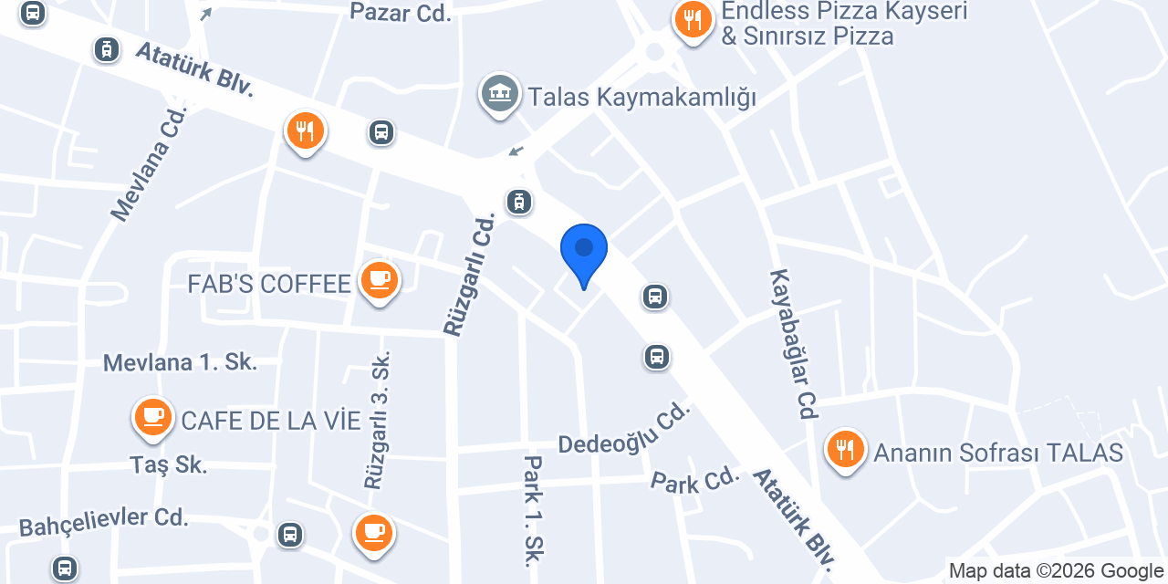 Kayseriustatesisat konumu