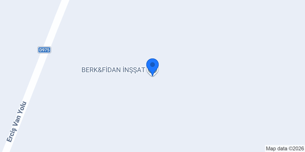 BERK&FİDAN İNŞŞAT konumu