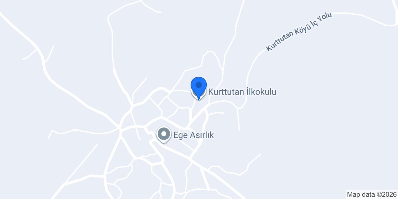 Kurttutan İlkokulu konumu